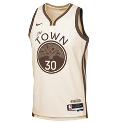 Nike Stephen Curry Golden State Warriors Youth 2025/26 City Edition Swingman Jersey sale