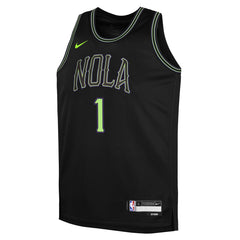 Nike Zion Williamson New Orleans Pelicans Youth 2025/26 City Edition Swingman Jersey