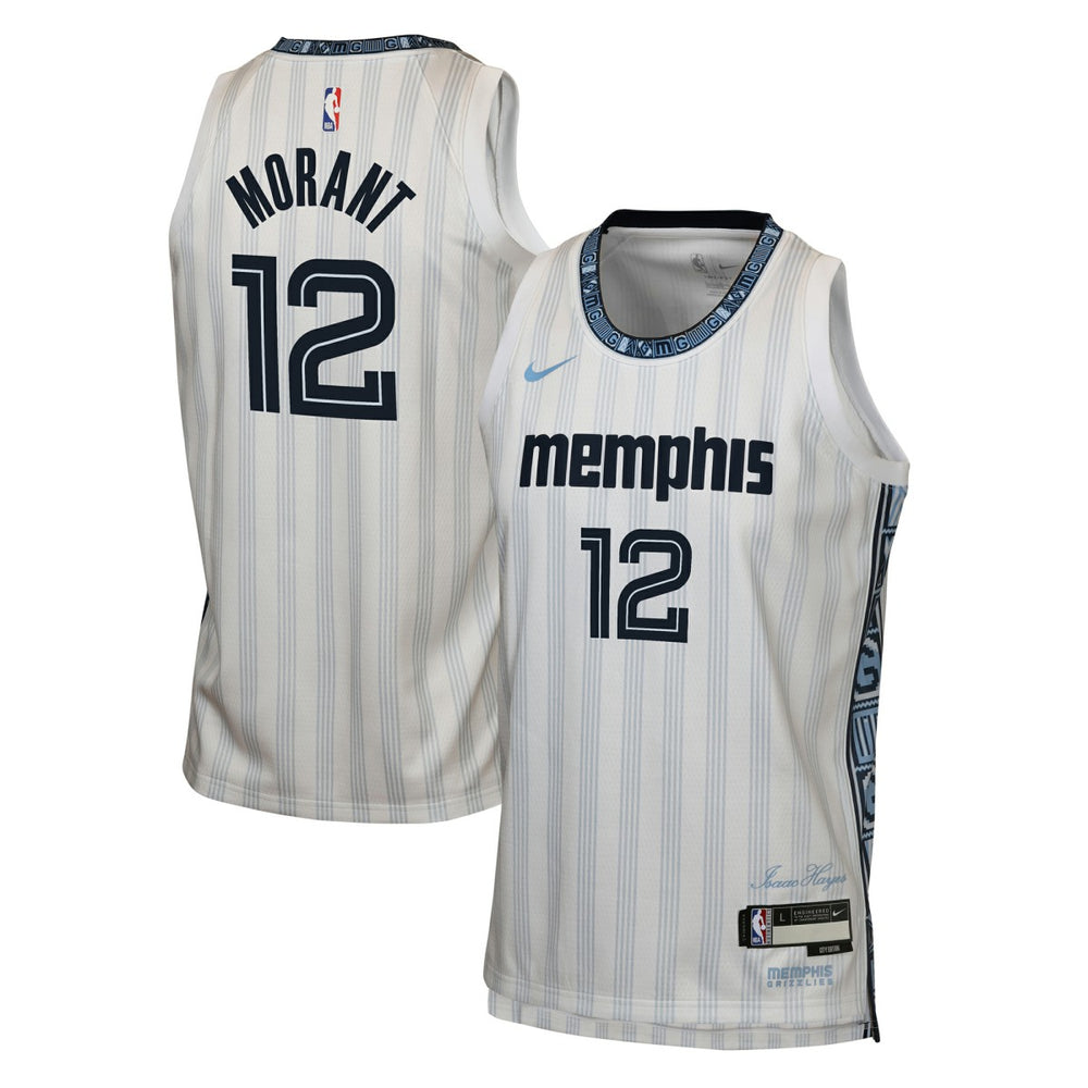 Nike Ja Morant Memphis Grizzlies Youth 2025/26 City Edition Swingman Jersey