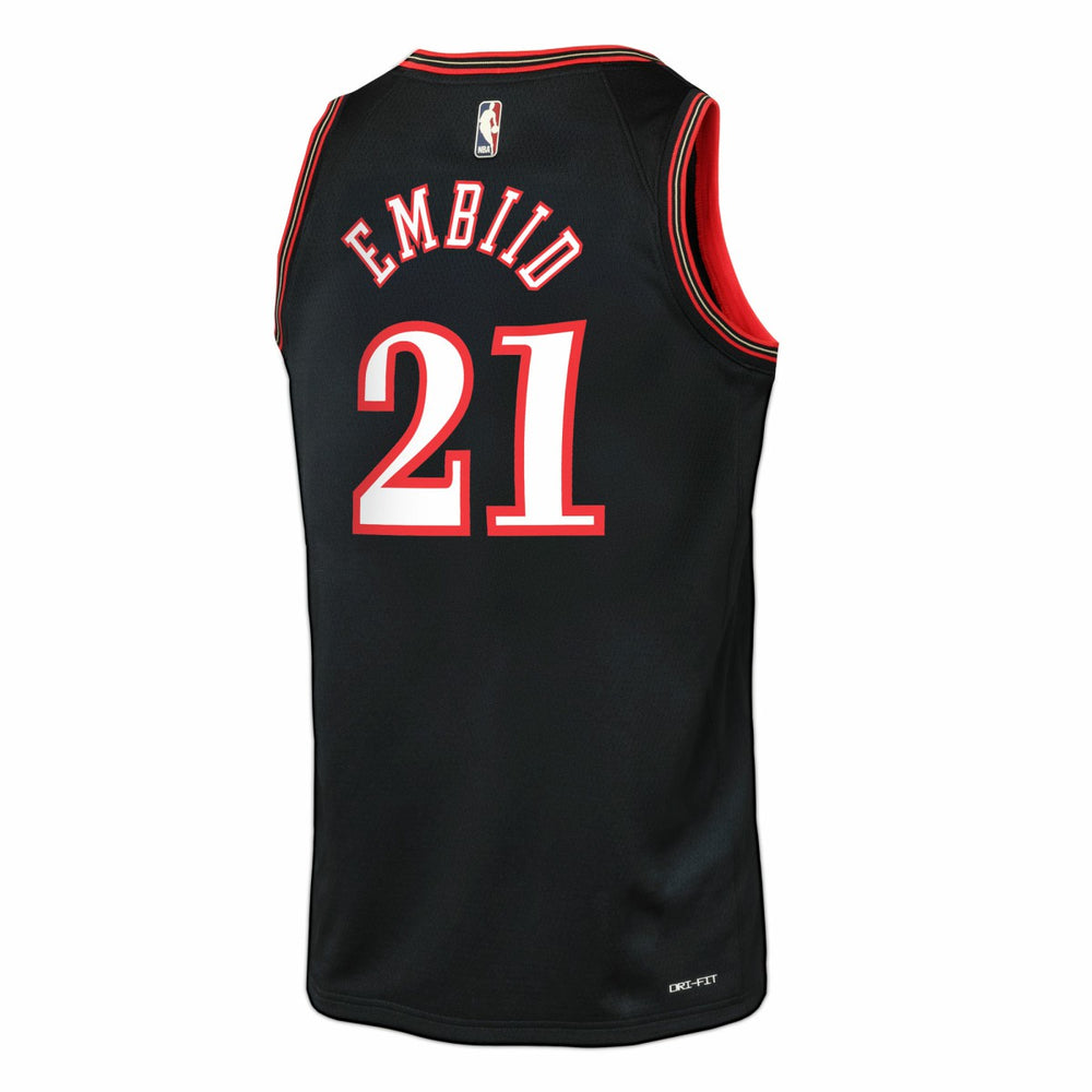 Nike Joel Embiid Philadelphia 76ers Youth Swingman Jersey