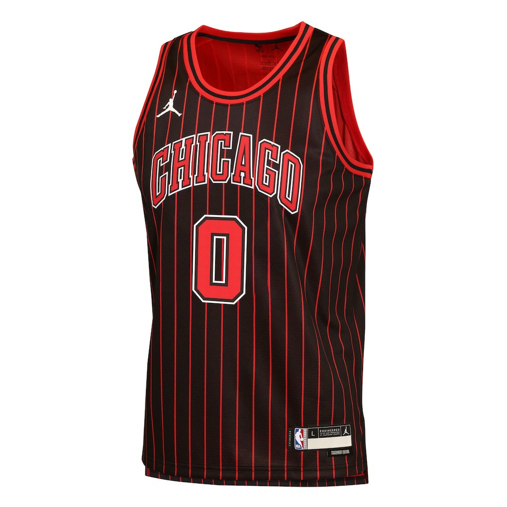 Coby White Chicago Bulls Jordan Brand Youth Swingman Jersey sale