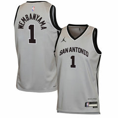 Victor Wembanyama San Antonio Spurs Jordan Brand Youth Swingman Jersey