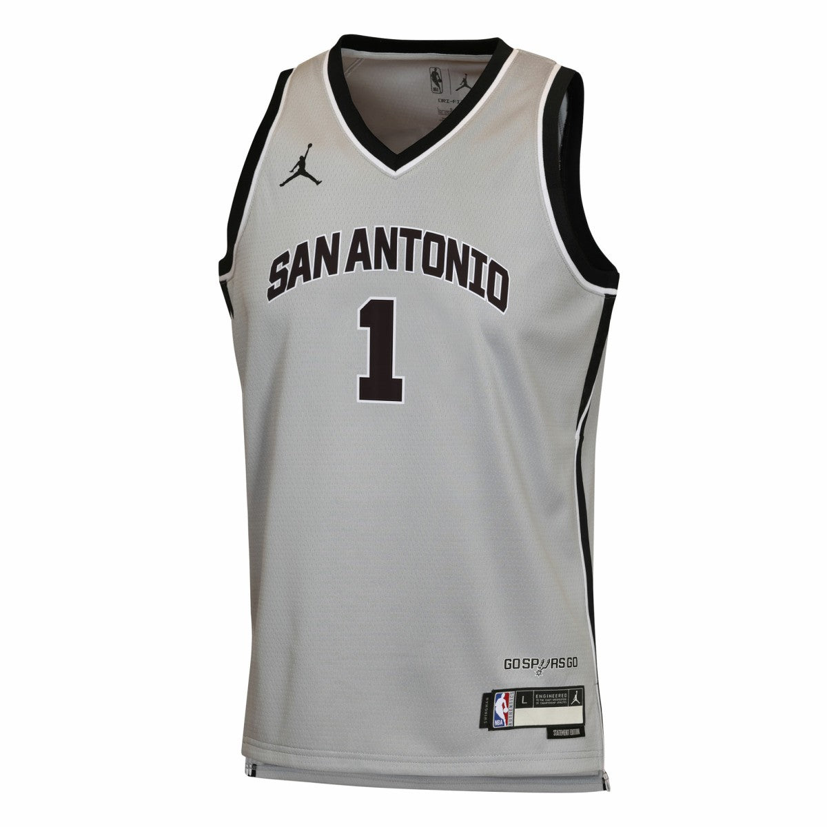 Victor Wembanyama San Antonio Spurs Jordan Brand Youth Swingman Jersey