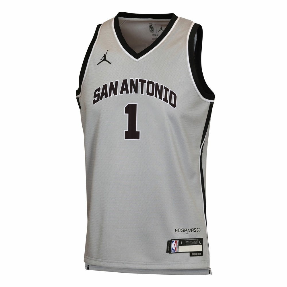Victor Wembanyama San Antonio Spurs Jordan Brand Youth Swingman Jersey
