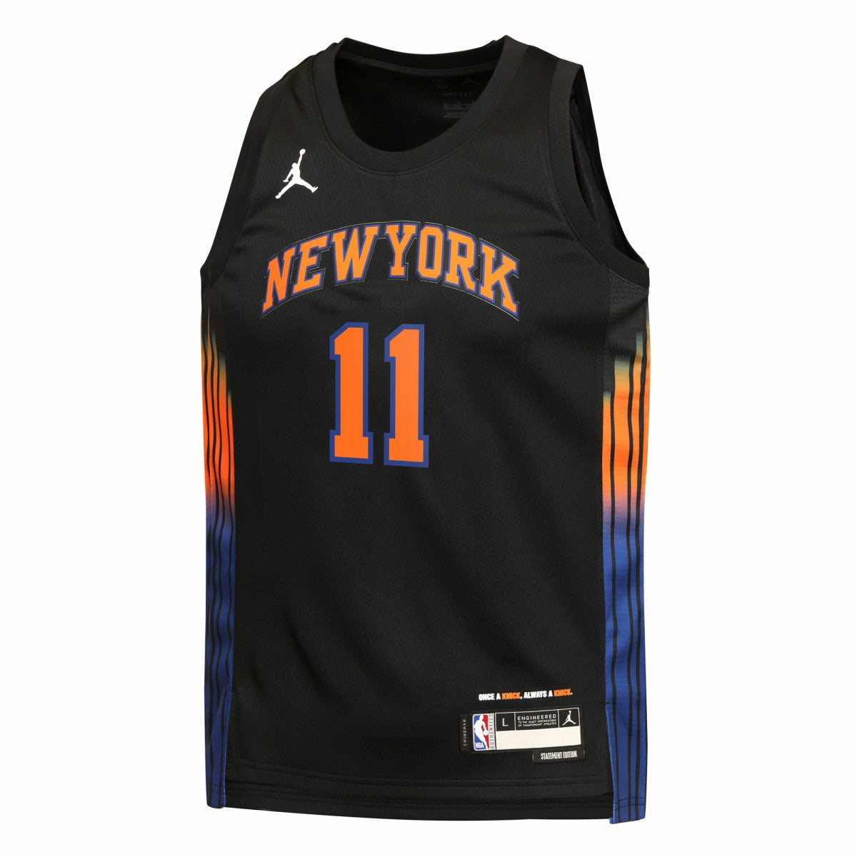 Jalen Brunson New York Knicks Jordan Brand Youth Swingman Jersey
