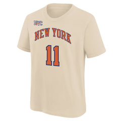 Nike Jalen Brunson New York Knicks Youth 2025/26 City Edition Name & Number T-Shirt