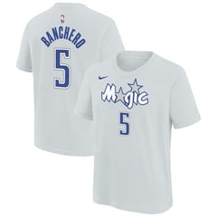Nike Paolo Banchero Orlando Magic Youth 2025/26 City Edition Name & Number T-Shirt