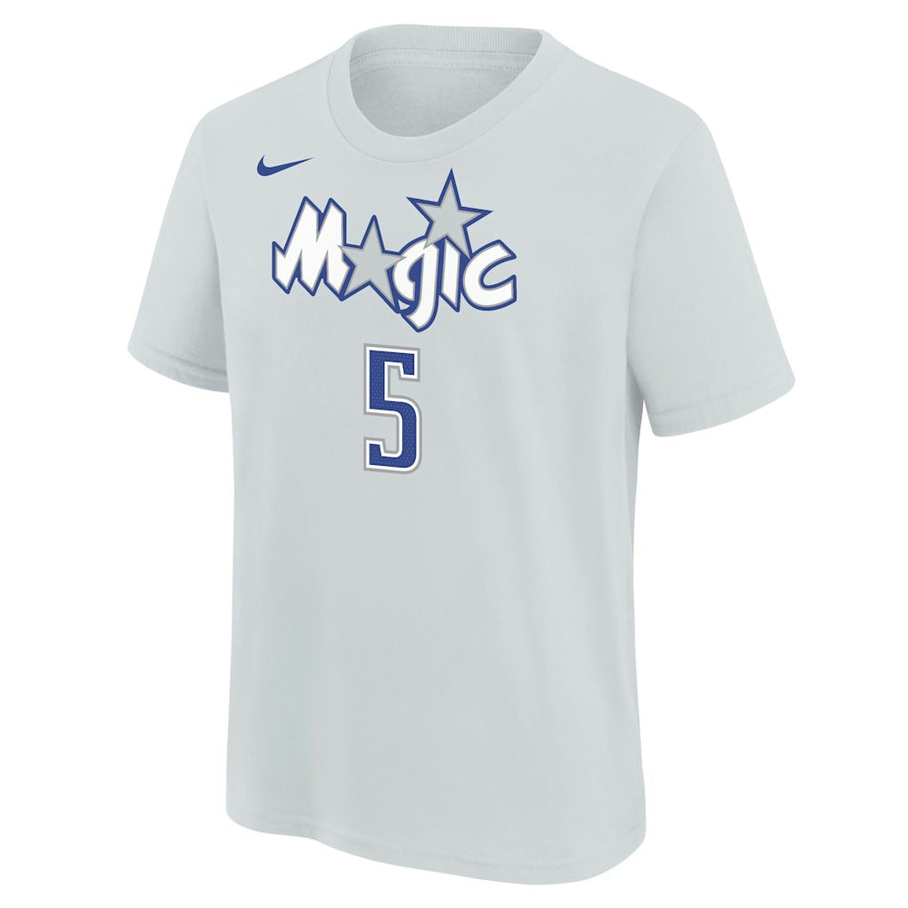 Nike Paolo Banchero Orlando Magic Youth 2025/26 City Edition Name & Number T-Shirt