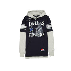 Twofer Layered Long Sleeve Hoodie T-Shirt - Dallas Cowboys Hoodies