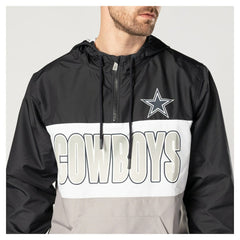 Ripstop Quarter-Zip Hooded Windbreaker - Dallas Cowboys Tops