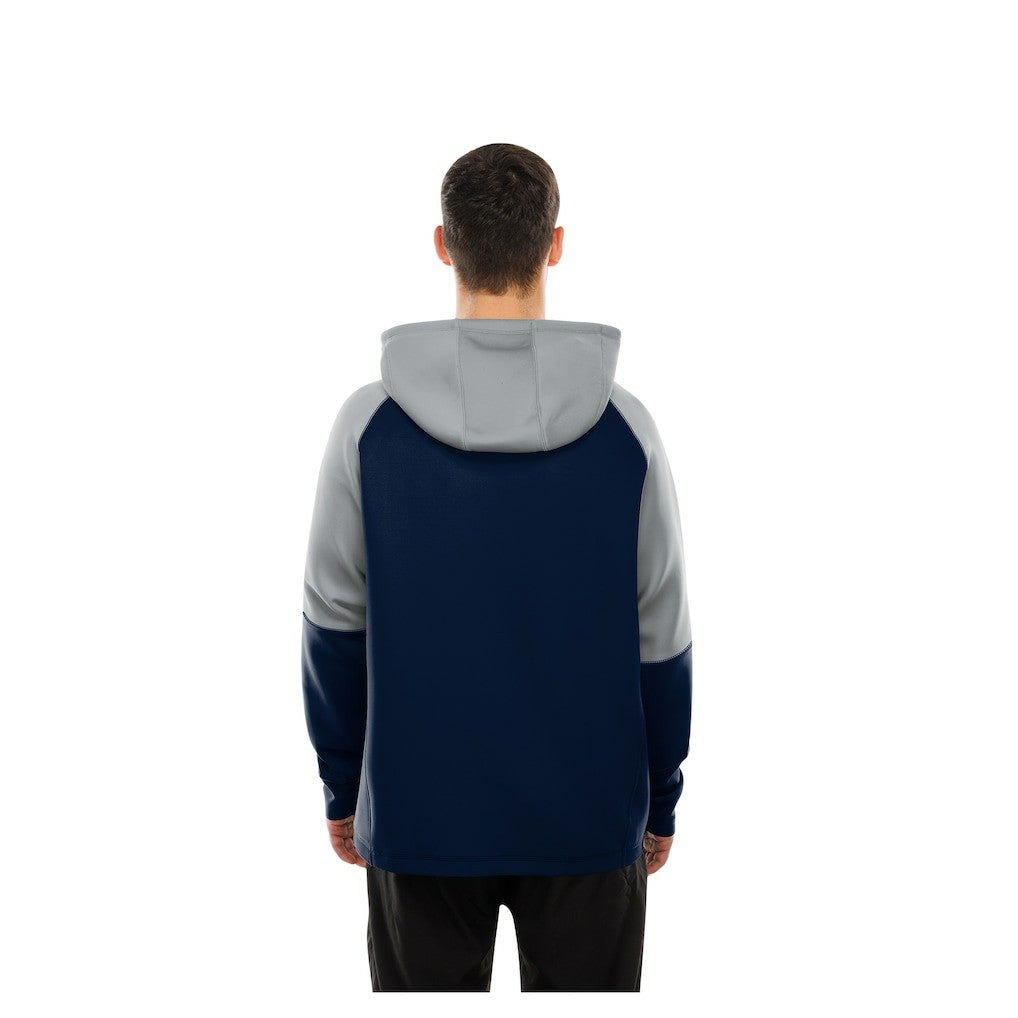 Combine Authentic Color Block Raglan Pullover Hoodie - Dallas Cowboys Hoodies