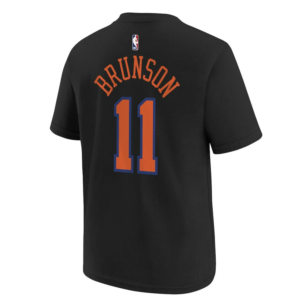 Jalen Brunson New York Knicks Jordan Brand Youth Statement Edition Name & Number T-Shirt