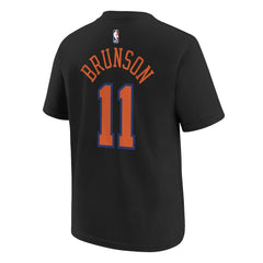Jalen Brunson New York Knicks Jordan Brand Youth Statement Edition Name & Number T-Shirt