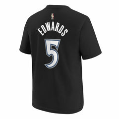 Nike Anthony Edwards Minnesota Timberwolves Youth Name & Number T-Shirt