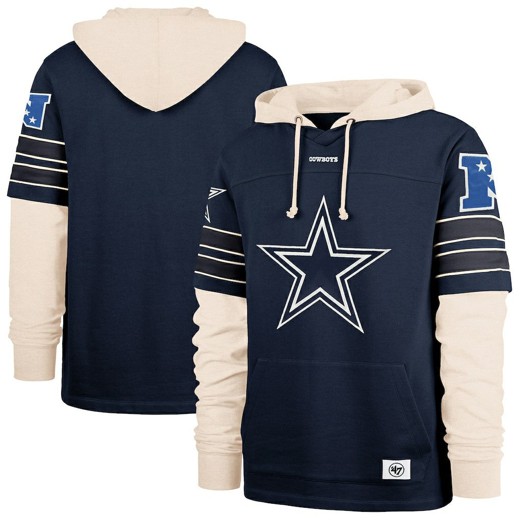 '47 Split Zone Cornerback Duo Hoodie - Dallas Cowboys Hoodies
