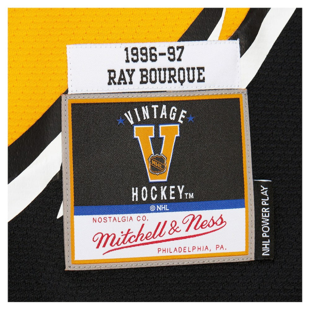 NHL Ray Bourque Boston Bruins Mitchell & Ness Big & Tall 1996-97 Blue Line 2.0 Jersey