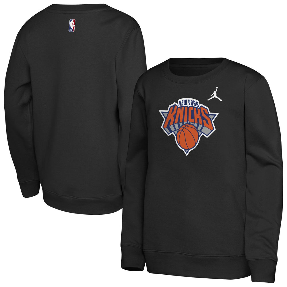 New York Knicks Jordan Brand Youth Courtside Statement Edition Sweatshirt