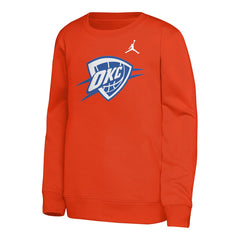 Oklahoma City Thunder Jordan Brand Youth Courtside Statement Edition Sweatshirt