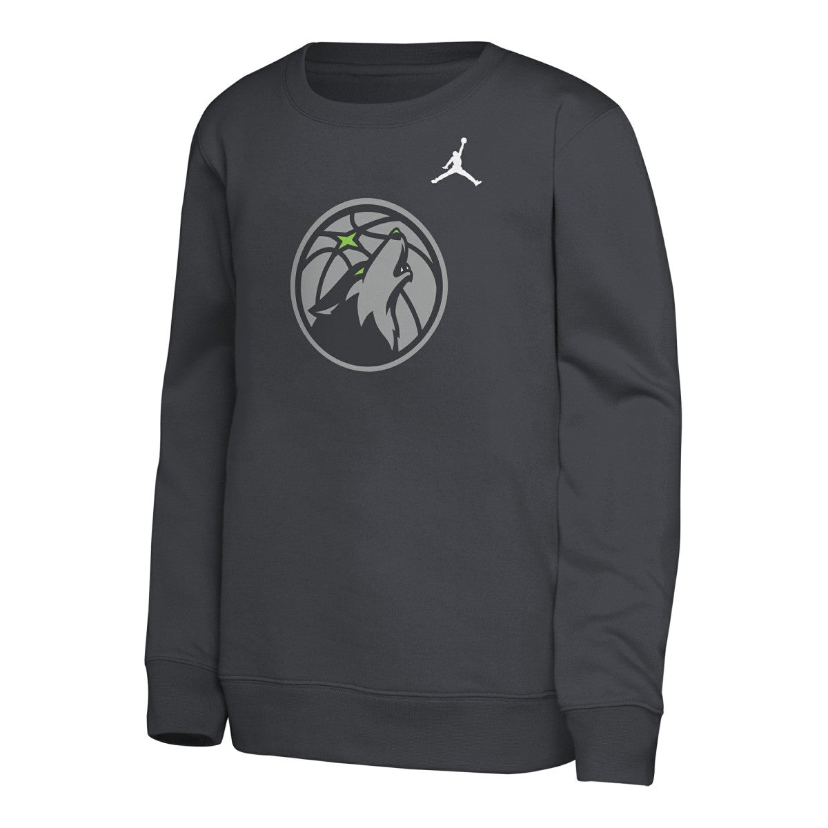 Minnesota Timberwolves Jordan Brand Youth Courtside Statement Edition Sweatshirt