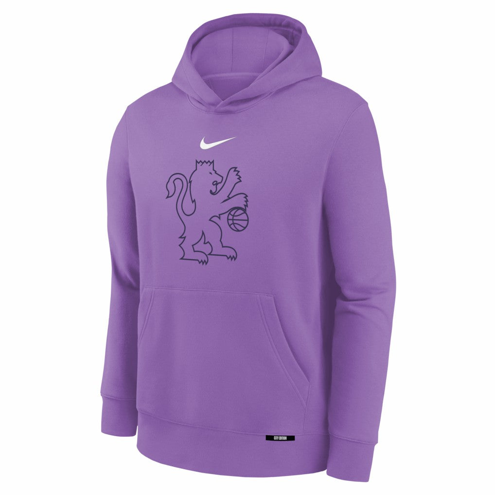 Nike Sacramento Kings Youth 2025/26 City Edition Club Fleece Pullover Hoodie
