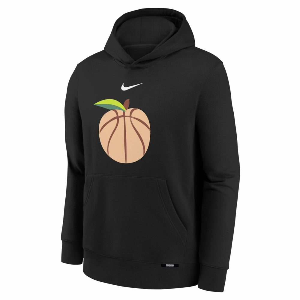 Nike Atlanta Hawks Youth 2025/26 City Edition Club Fleece Pullover Hoodie