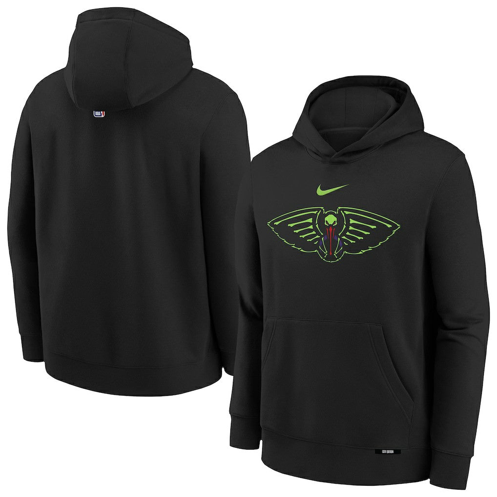 Nike New Orleans Pelicans Youth 2025/26 City Edition Club Fleece Pullover Hoodie