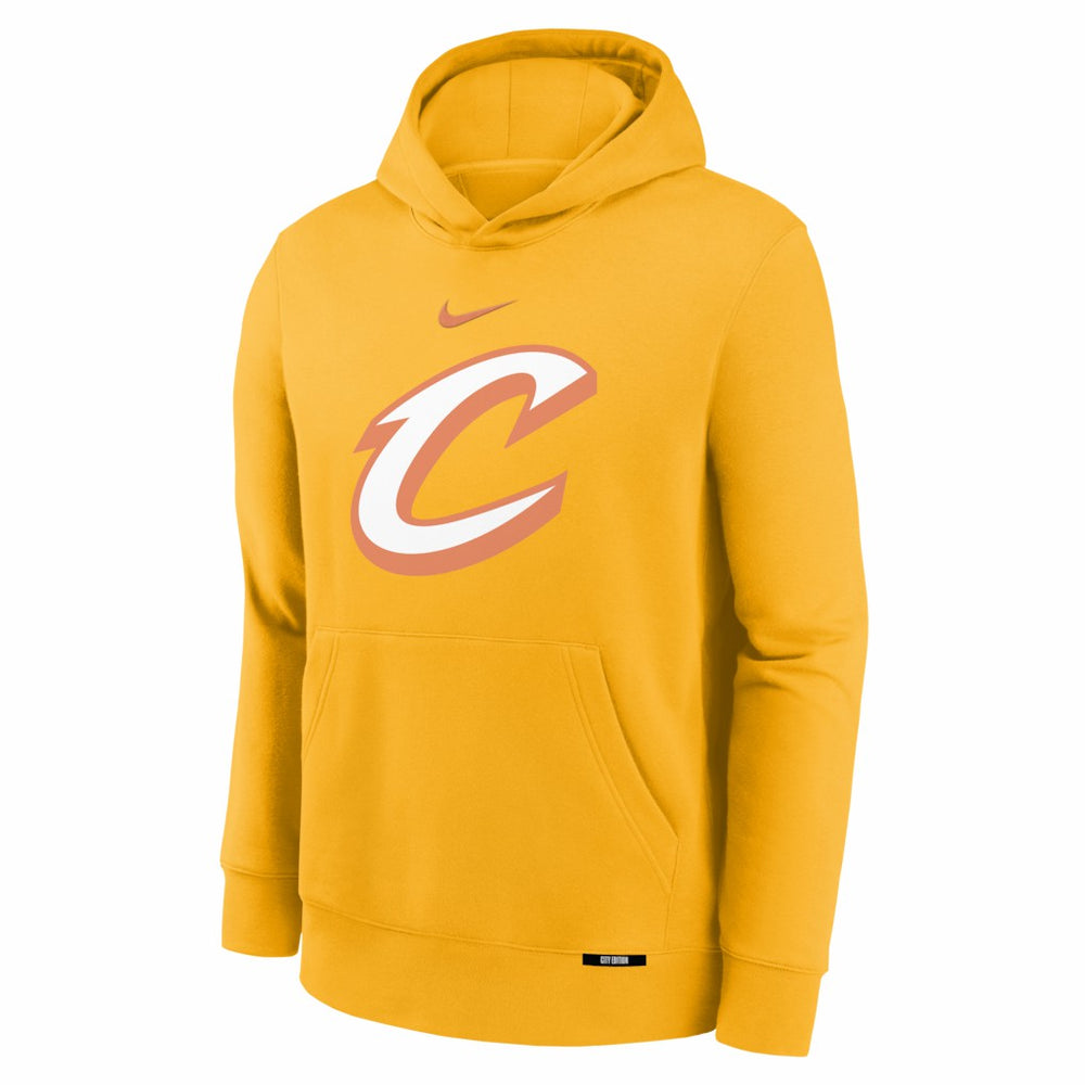 Nike Cleveland Cavaliers Youth 2025/26 City Edition Club Fleece Pullover Hoodie sale