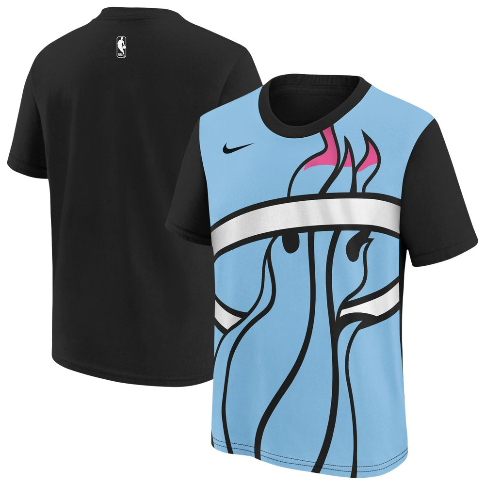 Nike Miami Heat Youth 2025/26 City Edition Max90 T-Shirt