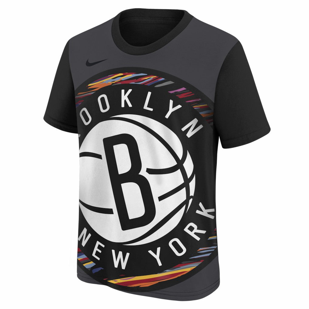 Nike Brooklyn Nets Youth 2025/26 City Edition Max90 T-Shirt