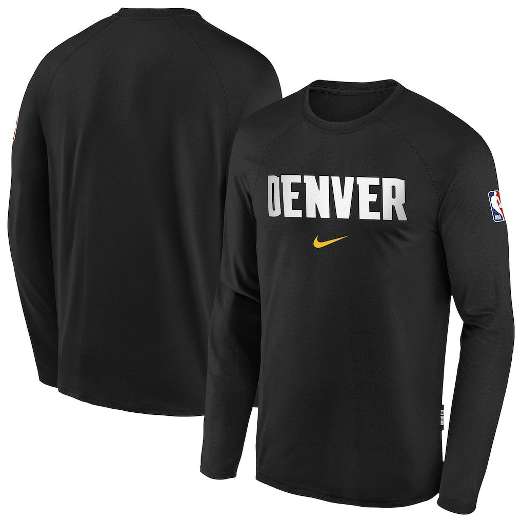 Nike Denver Nuggets Youth 2025/26 City Edition Dri-Fit Long Sleeve Game Top sale