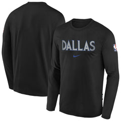 Nike Dallas Mavericks Youth 2025/26 City Edition Dri-Fit Long Sleeve Game Top sale
