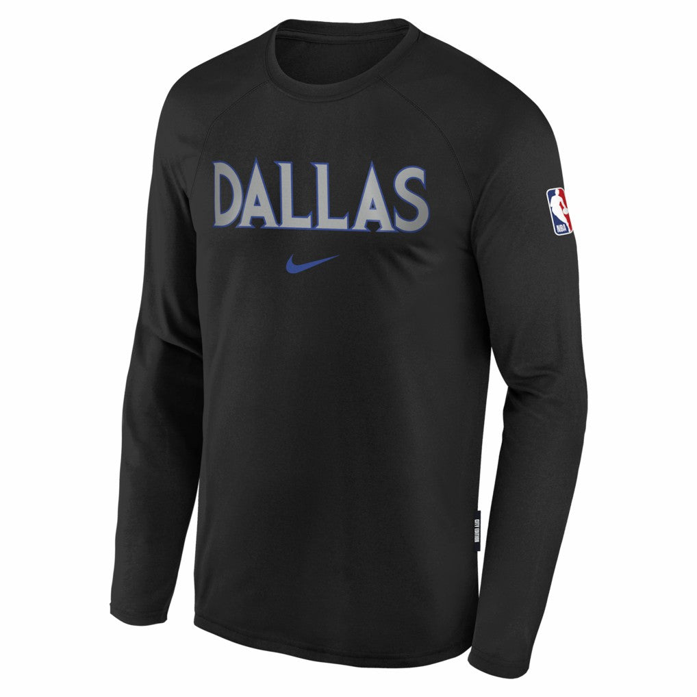 Nike Dallas Mavericks Youth 2025/26 City Edition Dri-Fit Long Sleeve Game Top sale