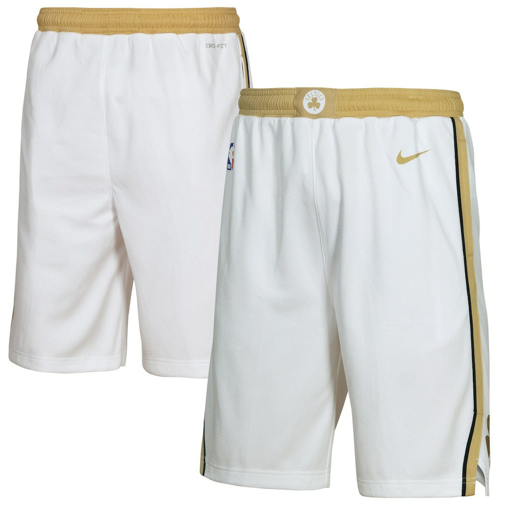 Nike Boston Celtics Youth 2025/26 City Edition Swingman Performance Shorts