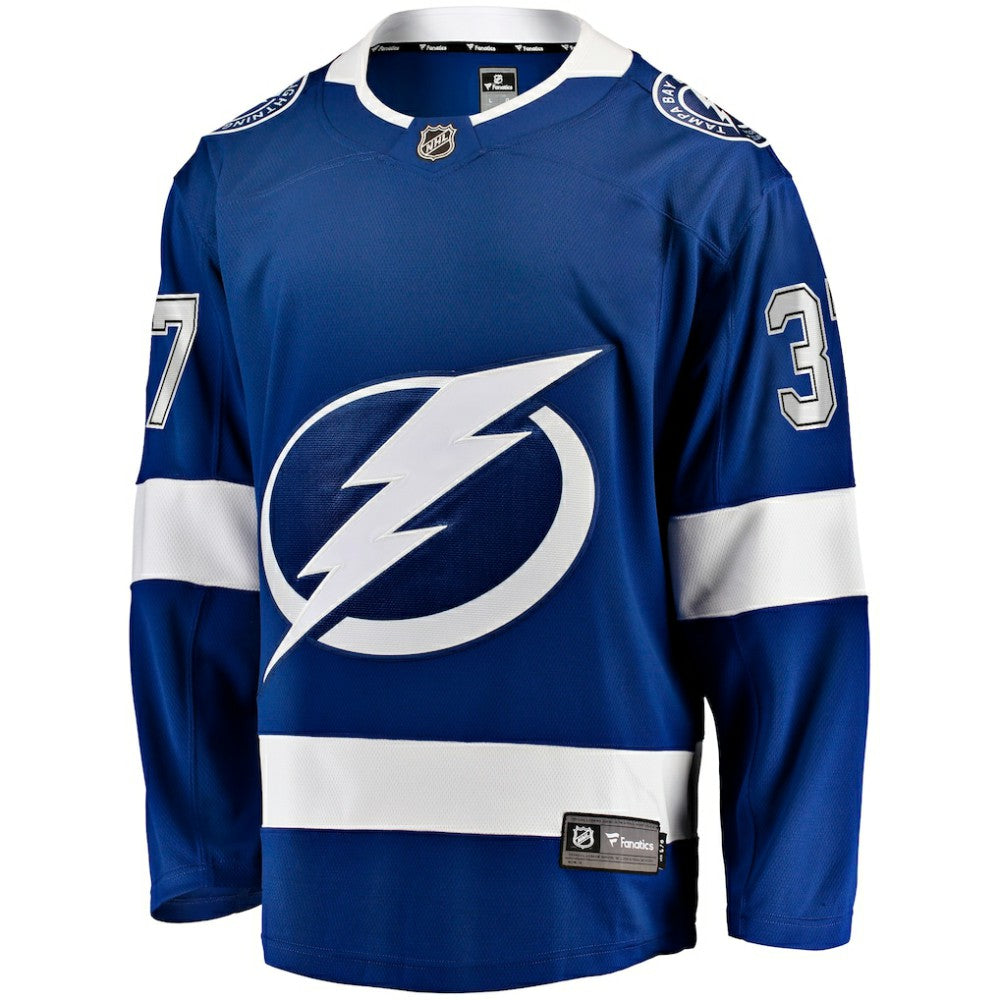 NHL Yanni Gourde Tampa Bay Lightning Fanatics Home Breakaway Jersey