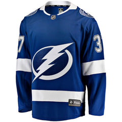 NHL Yanni Gourde Tampa Bay Lightning Fanatics Home Breakaway Jersey