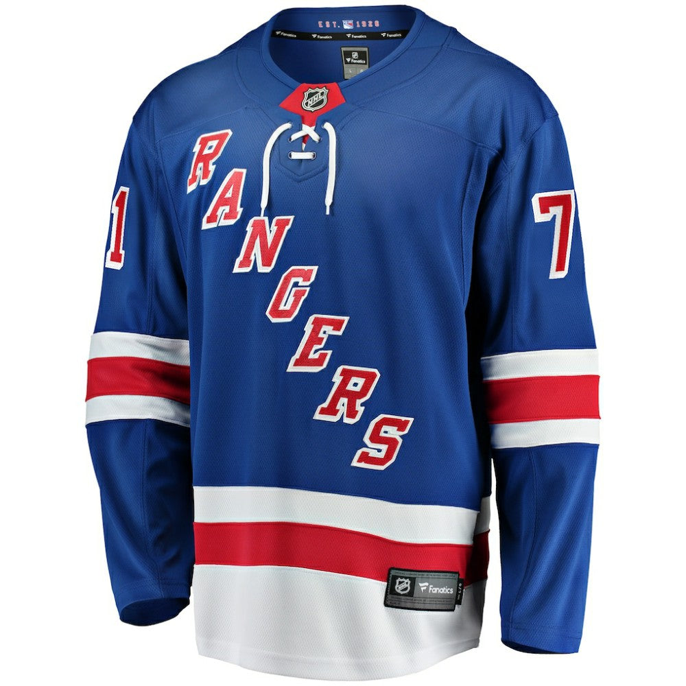 NHL Juuso Parssinen New York Rangers Fanatics Home Breakaway Jersey
