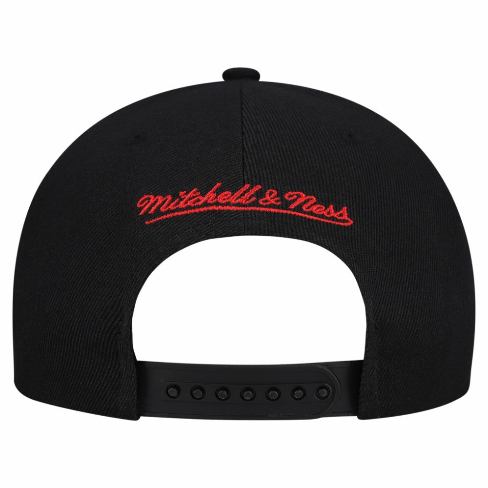 NHL Buffalo Sabres Mitchell & Ness Retro Script Colorblock Snapback Hat