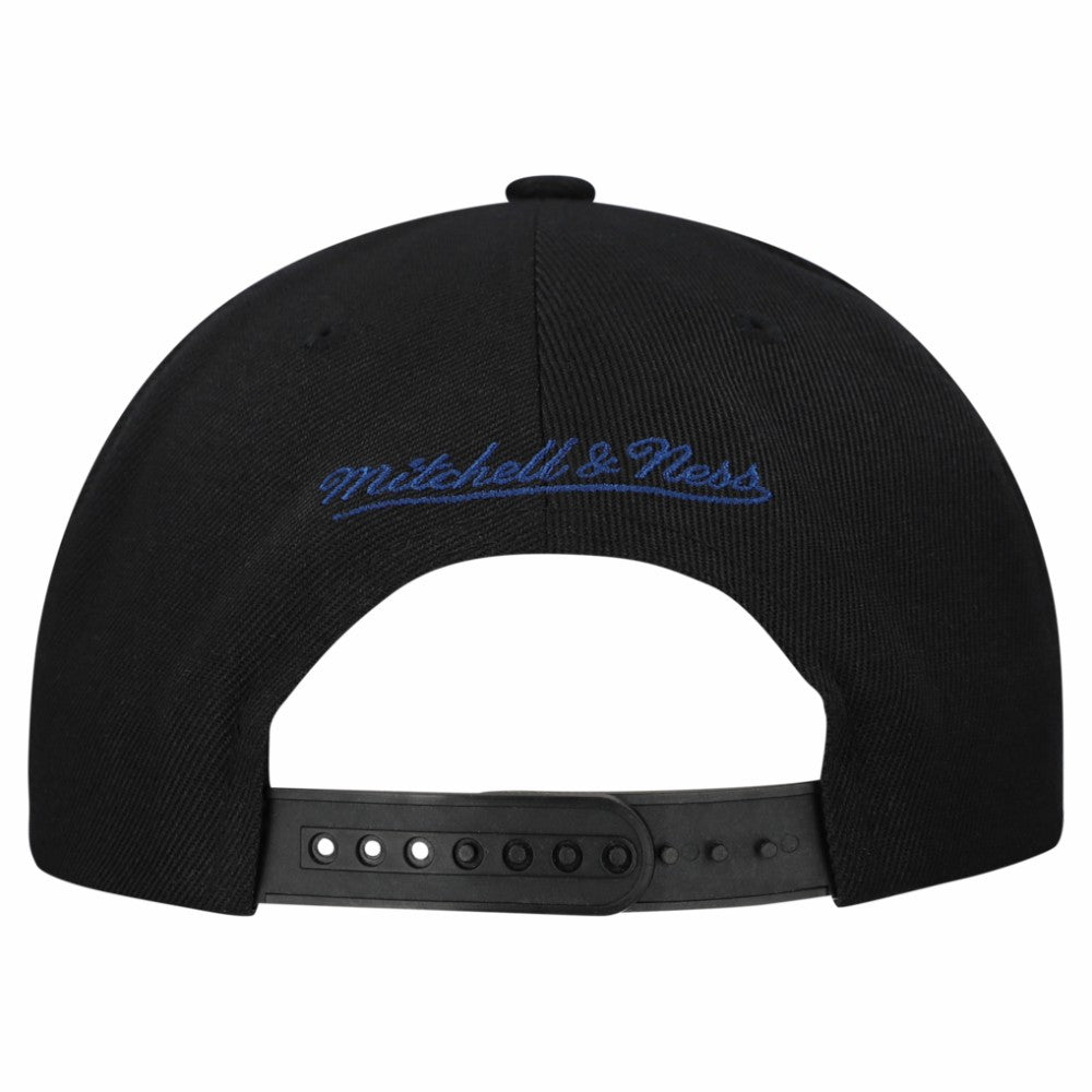 NHL Tampa Bay Lightning Mitchell & Ness Retro Script Colorblock Snapback Hat