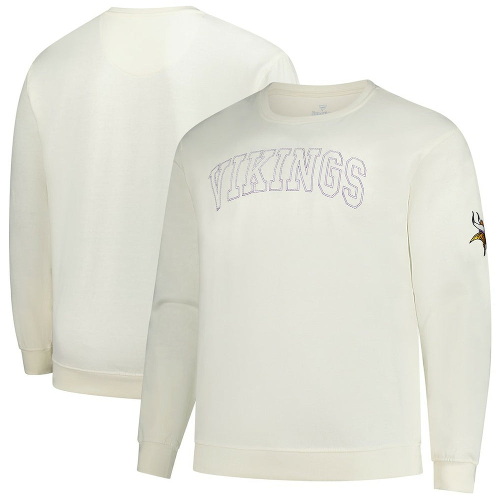 Profile Big & Tall Fleece Sweatshirt - Minnesota Vikings Sweatshirts