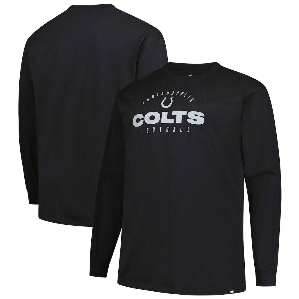Big & Tall Coverage Scheme Long Sleeve T-Shirt - Indianapolis Colts T-shirts