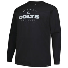 Big & Tall Coverage Scheme Long Sleeve T-Shirt - Indianapolis Colts T-shirts