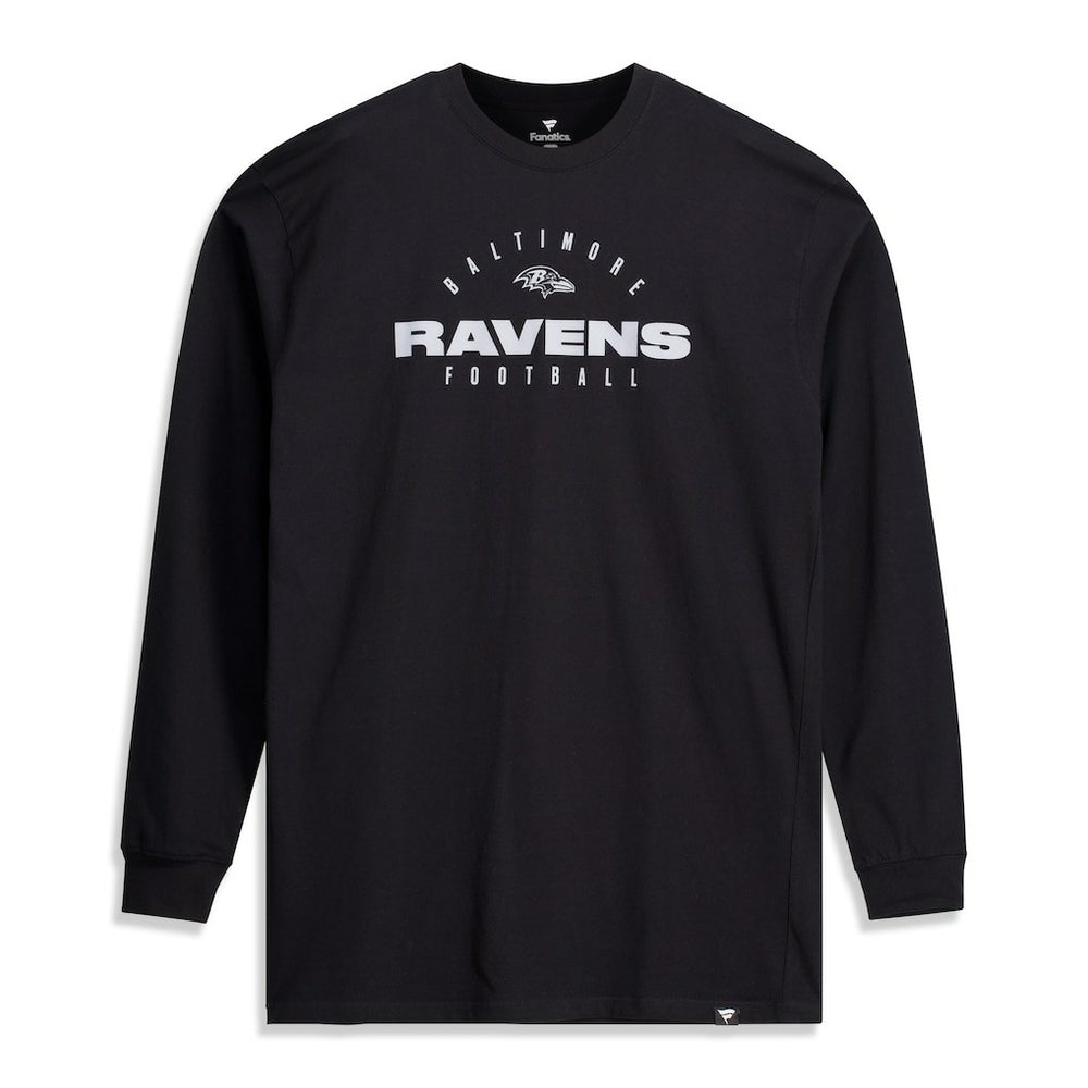 Big & Tall Coverage Scheme Long Sleeve T-Shirt - Baltimore Ravens T-shirts