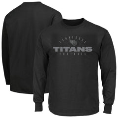 Big & Tall Coverage Scheme Long Sleeve T-Shirt - Tennessee Titans T-shirts
