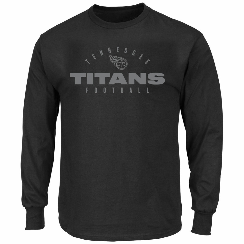 Big & Tall Coverage Scheme Long Sleeve T-Shirt - Tennessee Titans T-shirts