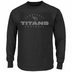 Big & Tall Coverage Scheme Long Sleeve T-Shirt - Tennessee Titans T-shirts