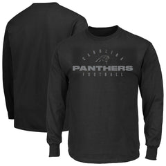 Big & Tall Coverage Scheme Long Sleeve T-Shirt - Carolina Panthers T-shirts