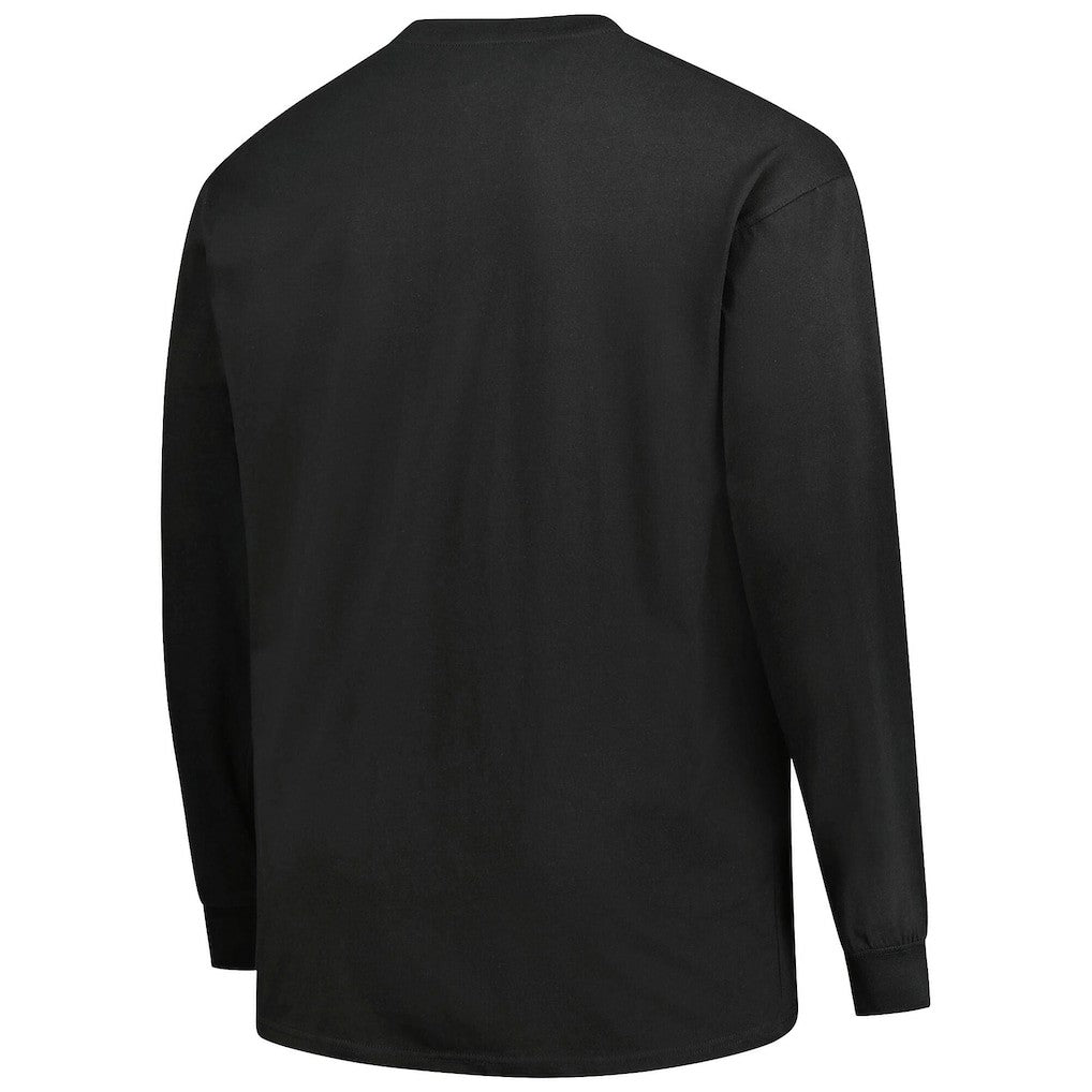 Big & Tall Coverage Scheme Long Sleeve T-Shirt - Carolina Panthers T-shirts