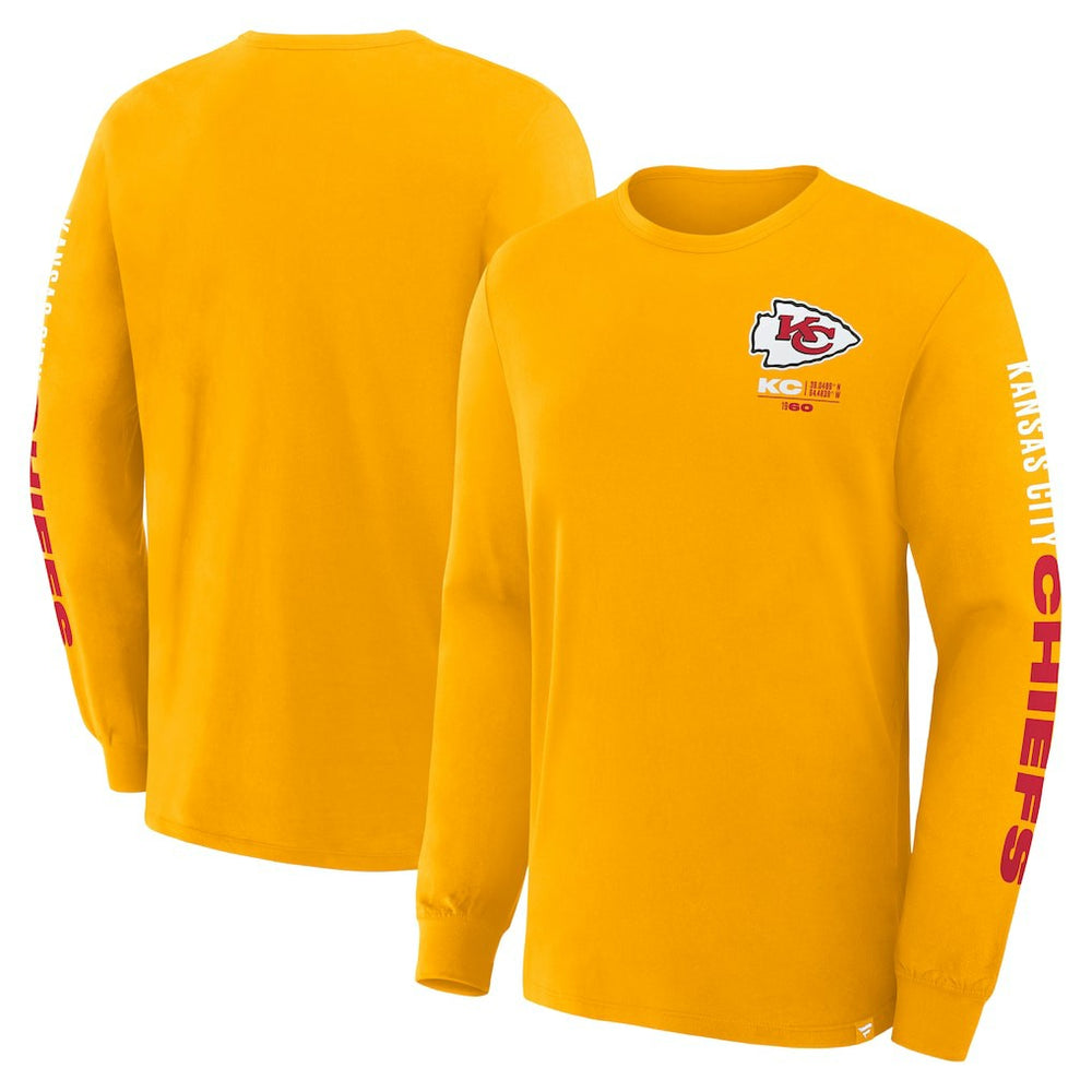 Big & Tall Clock Management Legacy Long Sleeve T-Shirt - Kansas City Chiefs T-shirts