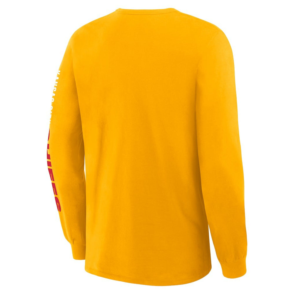 Big & Tall Clock Management Legacy Long Sleeve T-Shirt - Kansas City Chiefs T-shirts