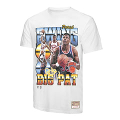 Mitchell & Ness Patrick Ewing New York Knicks Hardwood Classics Commemorative Player Collage T-Shirt